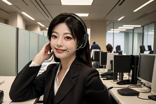 商務(wù)女性客服人物肖像攝影 捕捉專業(yè)與溫暖的瞬間