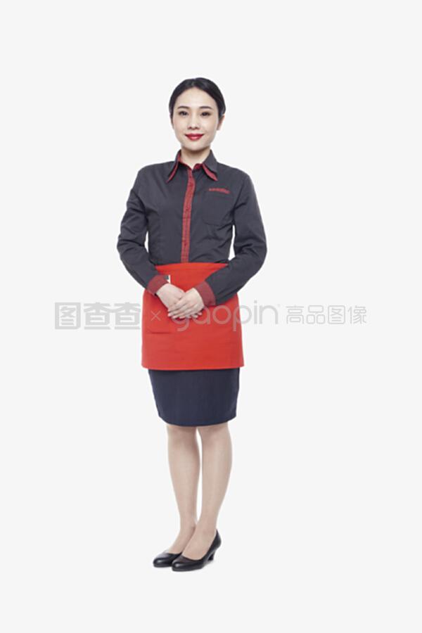 光影之間 年輕女服務(wù)員肖像攝影的數(shù)據(jù)庫管理